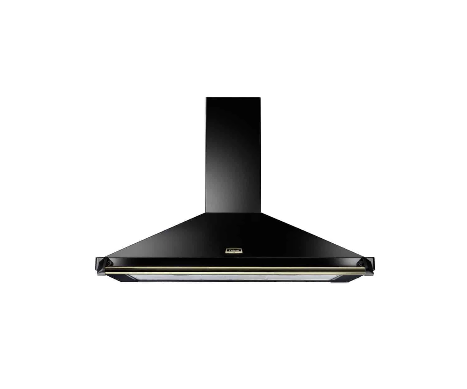 Gloss black/mässingsstång