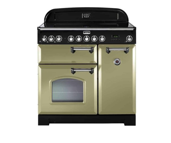 falcon_classic_deluxe_90_induktion_olive_green_chrome_induktionsspis_premium_plus